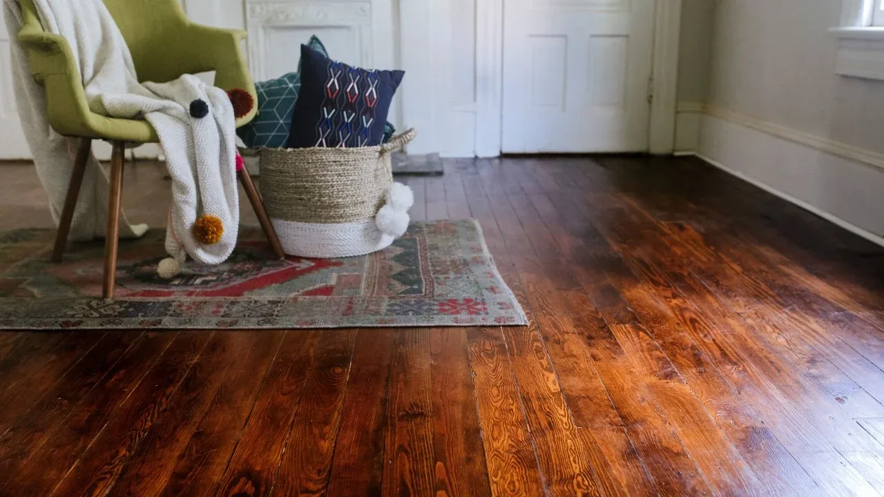 Hardwood floor installation