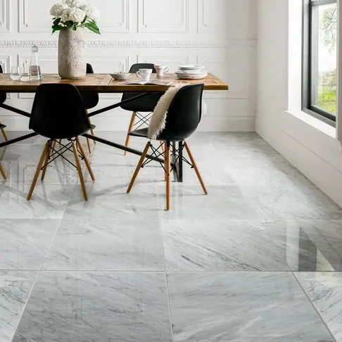 Tile flooring installation